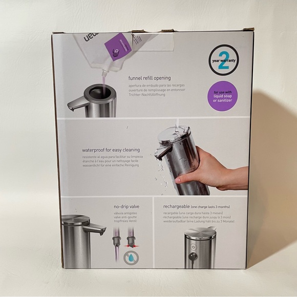 Simplehuman Stianless Steel Sensor Pump - Picture 2 of 5